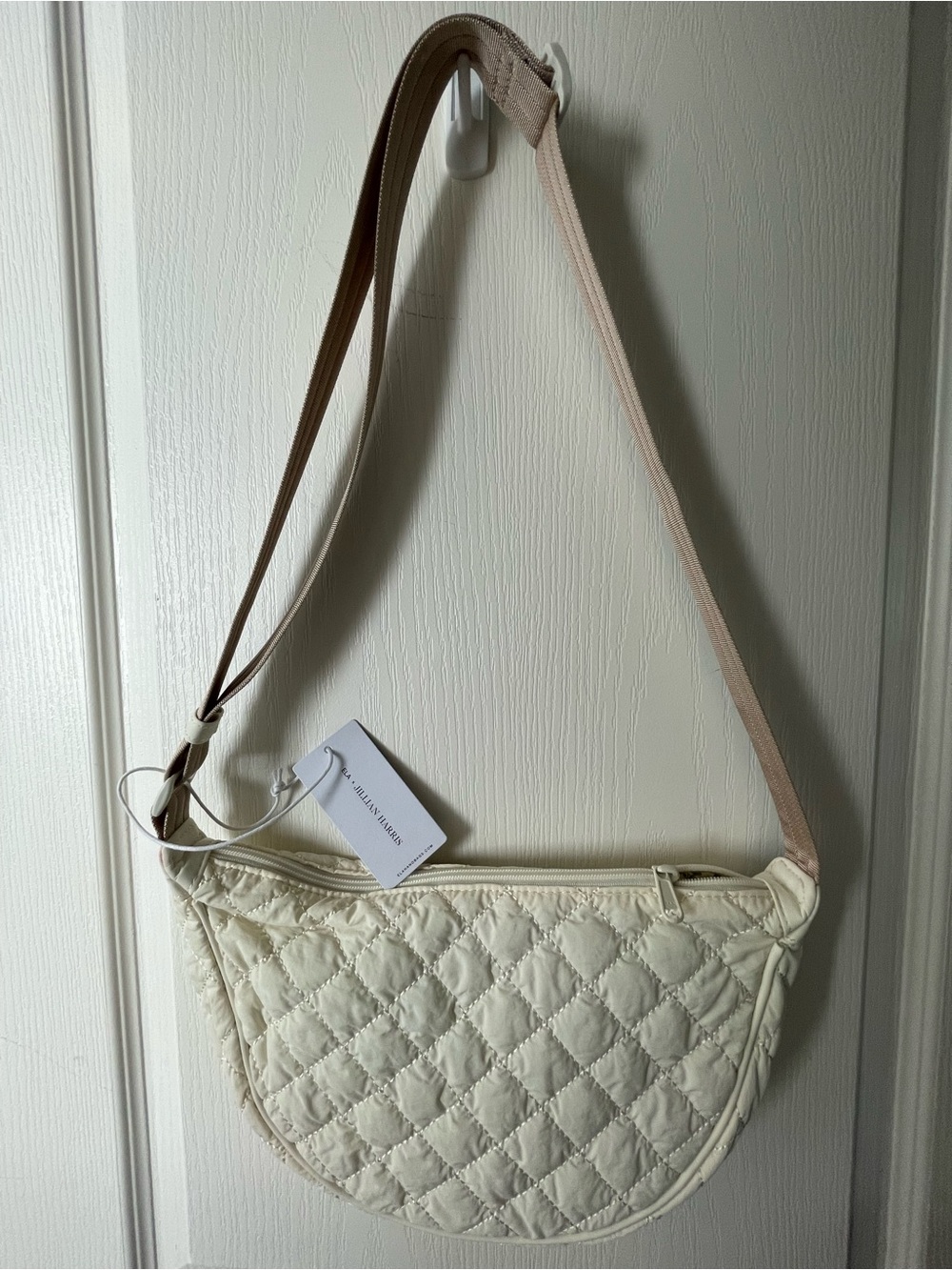 ELA X JILLIAN HARRIS - CROSSBODY BAG in Cream - Picture 6 of 7